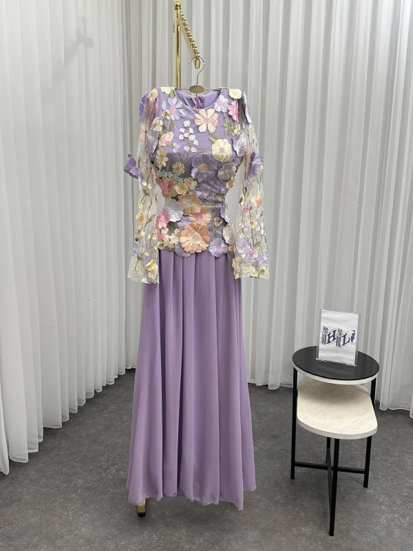 فستان شيفون جورجيت