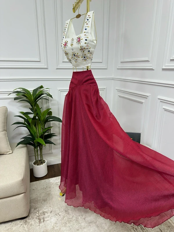 اورجنز  على باربي تطريز على القماش     راقي