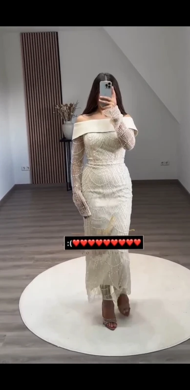 فستان شك سهرة