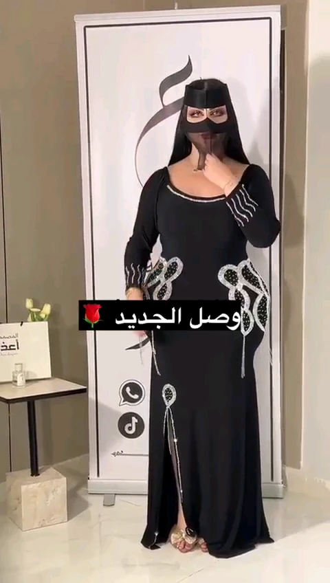 فستان كريب استرتش
