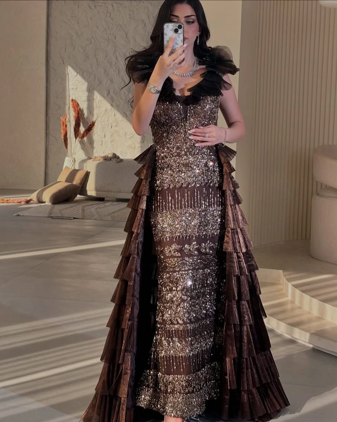 فستان سهرة نسائي رااااقي