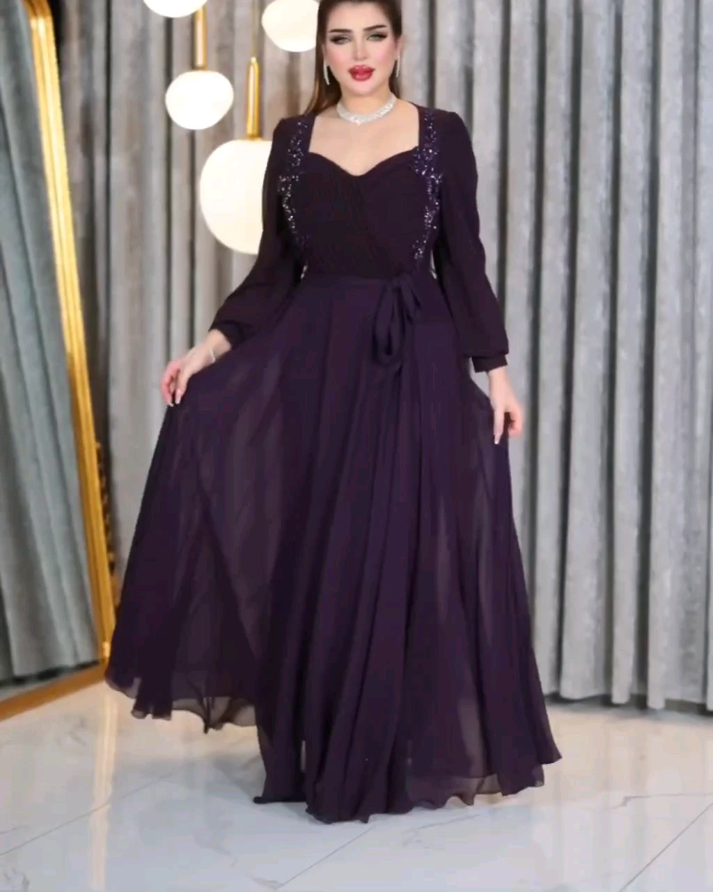 فستان شيفون