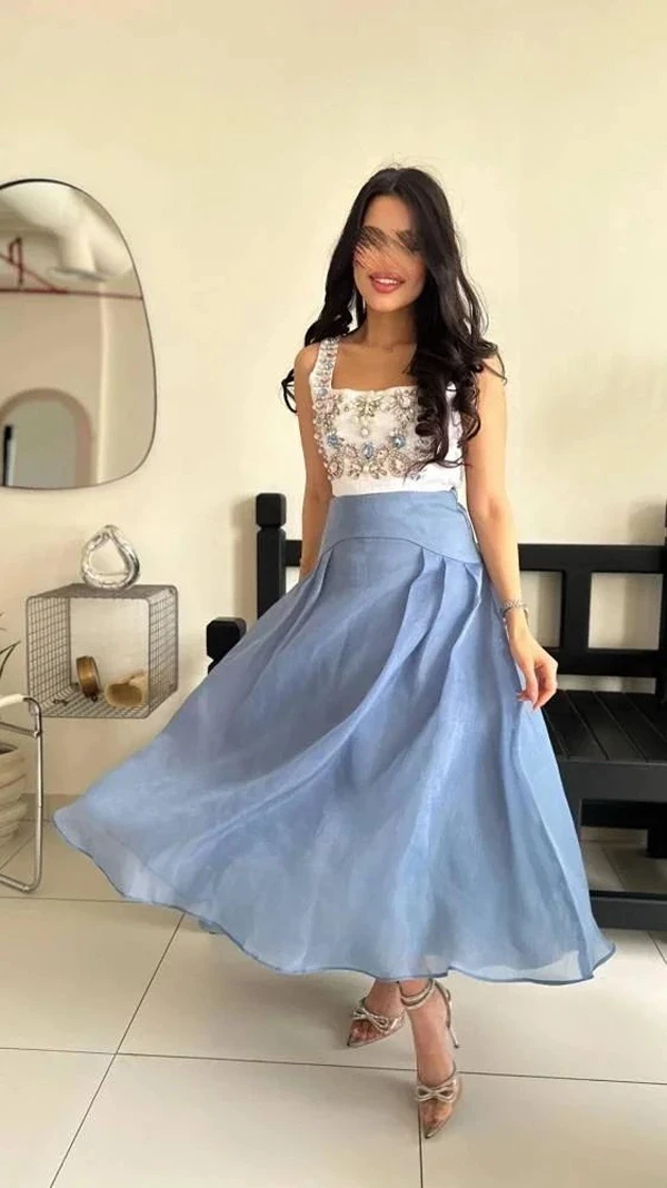 اورجنز  على باربي تطريز على القماش     راقي