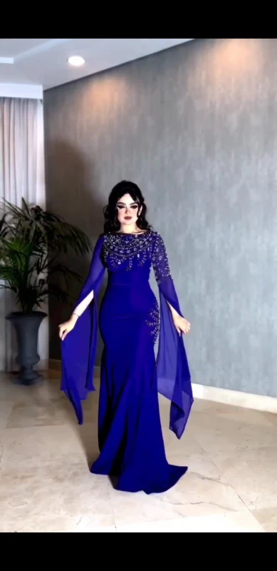 فستان كريب استرتش