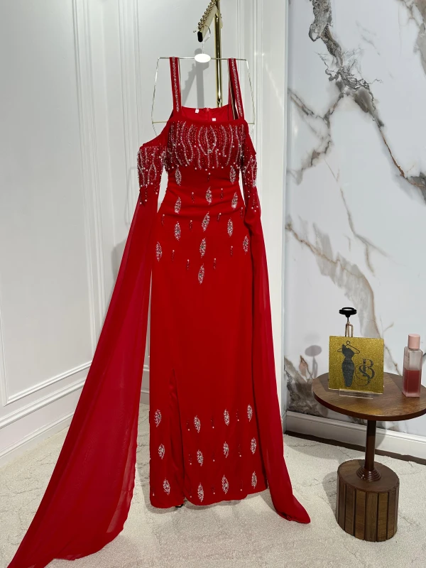 فستان شيفون جورجيت